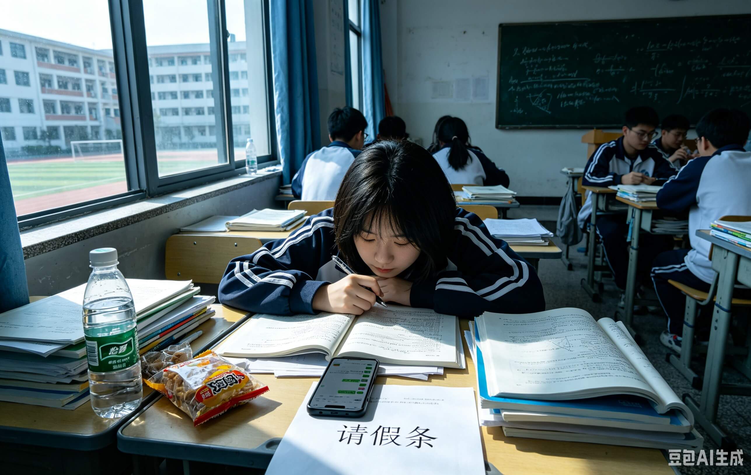 孩子频繁请假状态