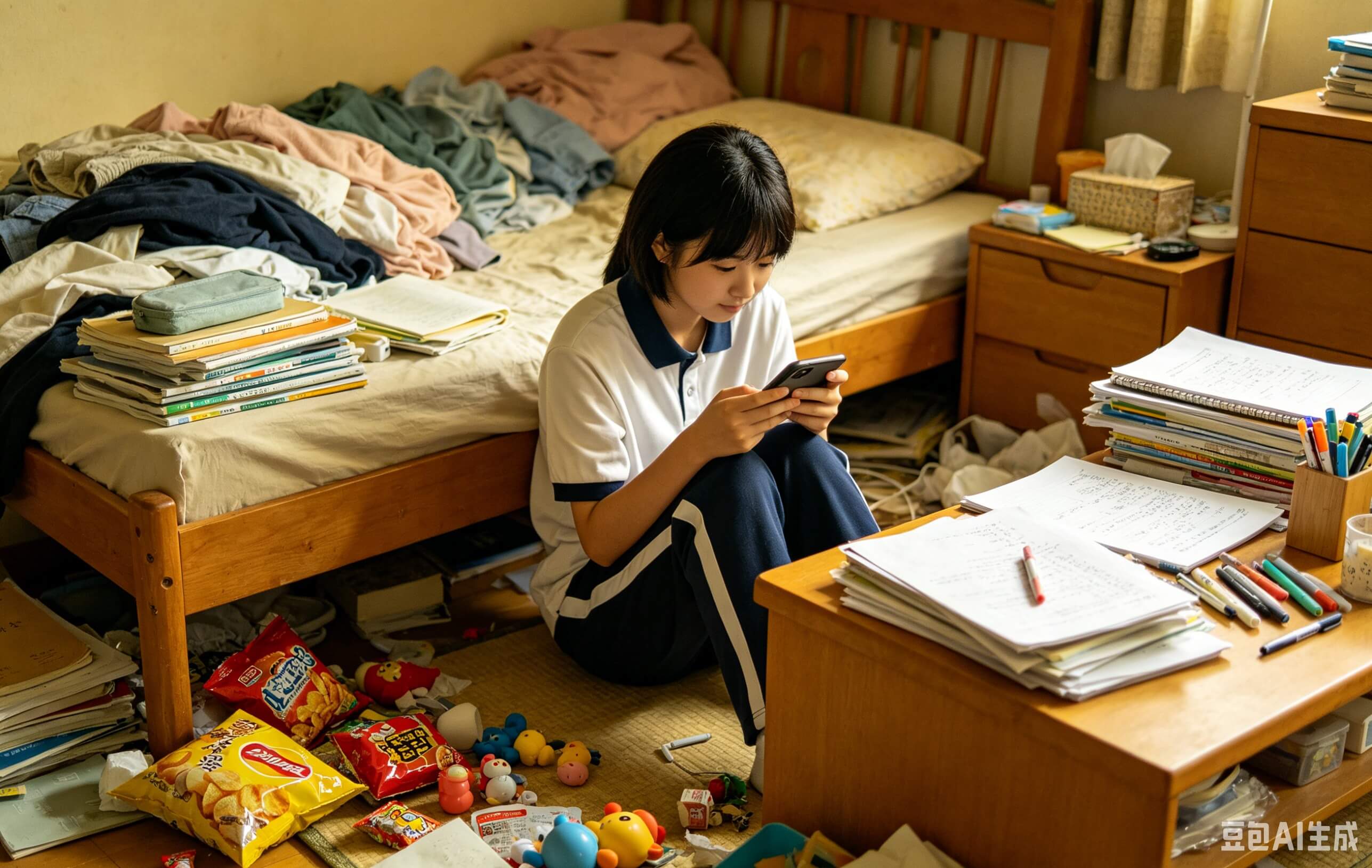 孩子休学在家状态